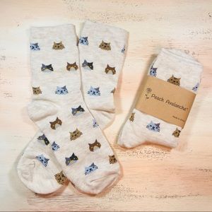 🐱Must Bundle🐱Cute Cat Women’s Crew Socks